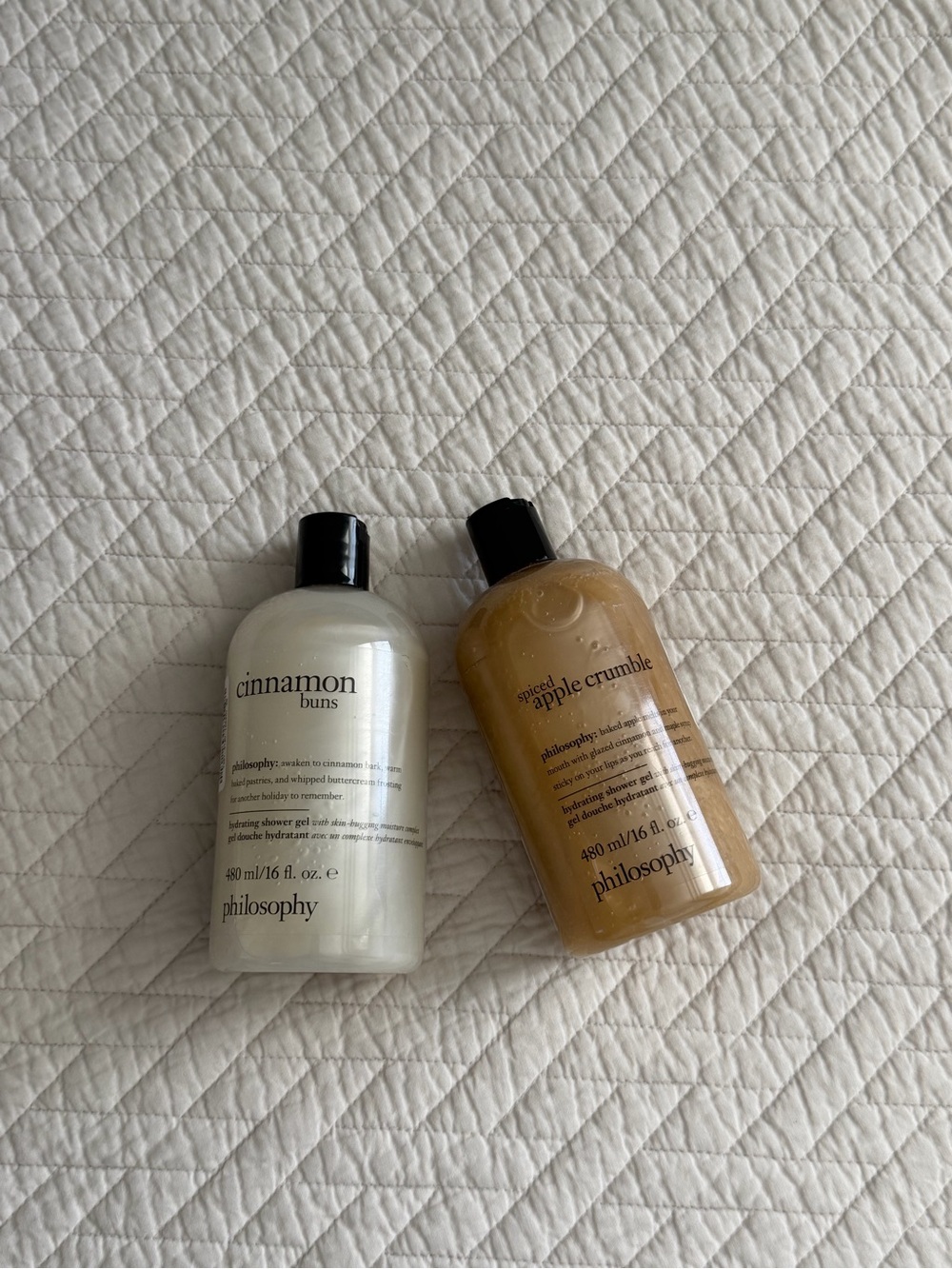 Philosophy Cinnamon Buns & Spiced Apple Crumble Body Wash Duo — White & Brown